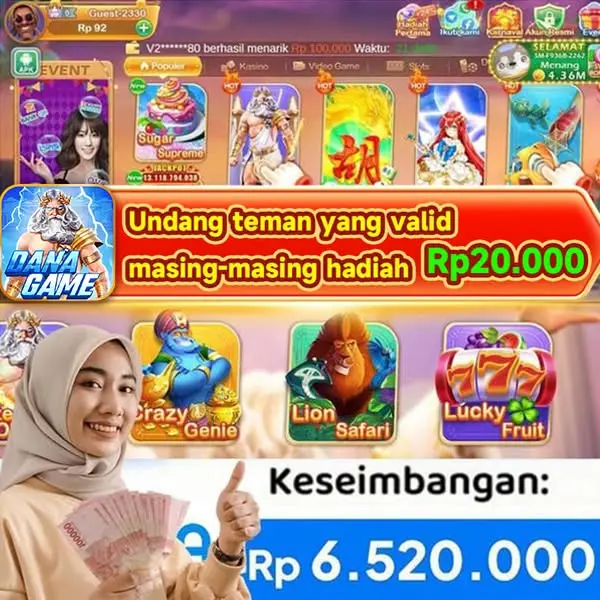 DANAGAME Masuk Resmi 2026 Aplikasi